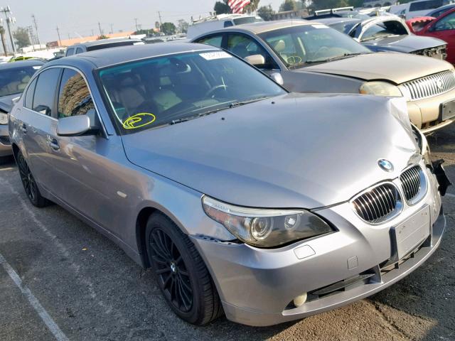 WBANE53576CK90575 - 2006 BMW 525 I SILVER photo 1