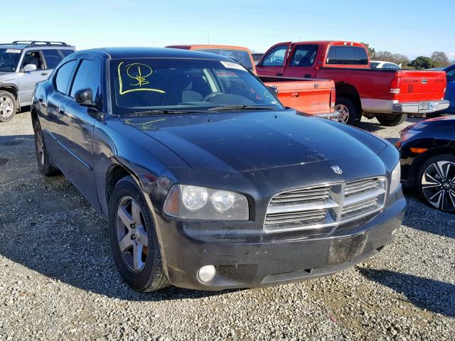 2B3CA3CV8AH252757 - 2010 DODGE CHARGER SX BLACK photo 1