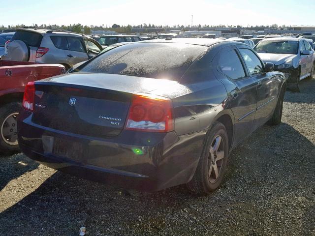 2B3CA3CV8AH252757 - 2010 DODGE CHARGER SX BLACK photo 4