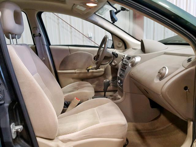 1G8AL55F66Z160467 - 2006 SATURN ION LEVEL GRAY photo 5