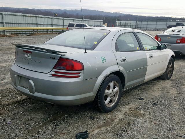 1B3EL46X75N653641 - 2005 DODGE STRATUS SX SILVER photo 4