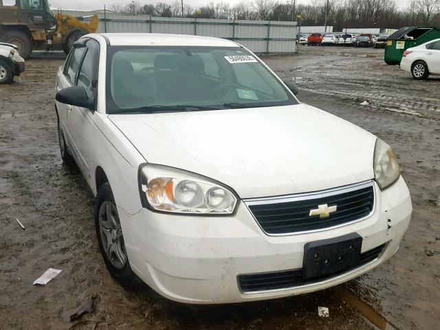 1G1ZS58F37F201947 - 2007 CHEVROLET MALIBU LS WHITE photo 1