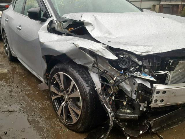 1N4AA6AP3GC387870 - 2016 NISSAN MAXIMA 3.5 SILVER photo 9