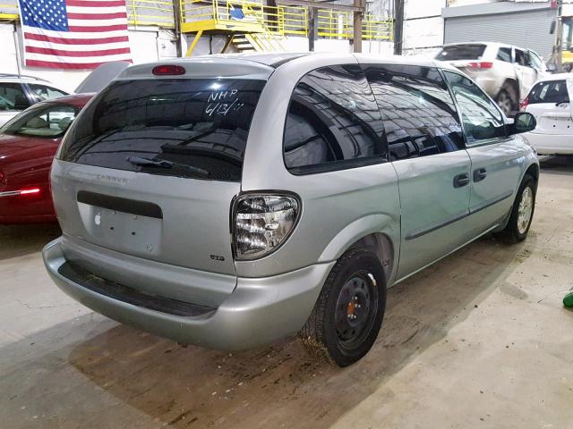 1D4GP25R93B329465 - 2003 DODGE CARAVAN SE SILVER photo 4