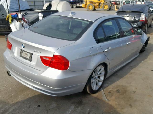 WBAPH5C50BA444436 - 2011 BMW 328 I SULE SILVER photo 4