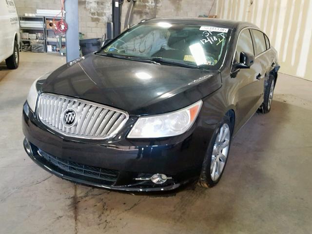 1G4GE5GV6AF186118 - 2010 BUICK LACROSSE C BLACK photo 2