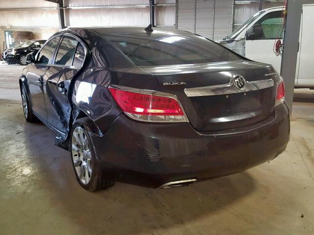 1G4GE5GV6AF186118 - 2010 BUICK LACROSSE C BLACK photo 3