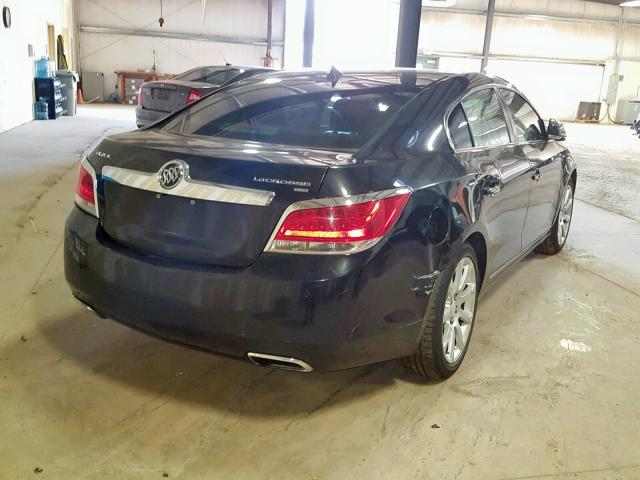 1G4GE5GV6AF186118 - 2010 BUICK LACROSSE C BLACK photo 4