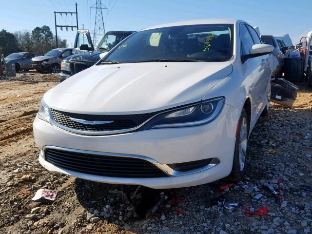 1C3CCCAB9GN117289 - 2016 CHRYSLER 200 LIMITE WHITE photo 2