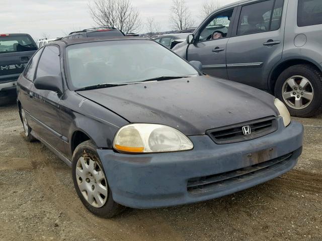 1HGEJ6120WL060892 - 1998 HONDA CIVIC DX BLACK photo 1