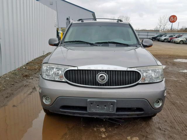 5GADT13S652159842 - 2005 BUICK RAINIER CX GRAY photo 9