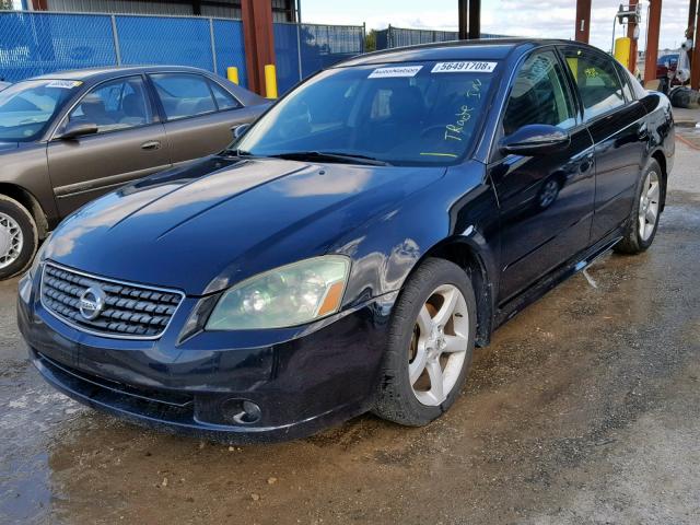 1N4BL11D75N499578 - 2005 NISSAN ALTIMA SE BLACK photo 2