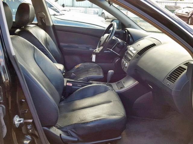 1N4BL11D75N499578 - 2005 NISSAN ALTIMA SE BLACK photo 5