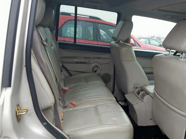 1J8HG58297C623359 - 2007 JEEP COMMANDER Krem foto 6