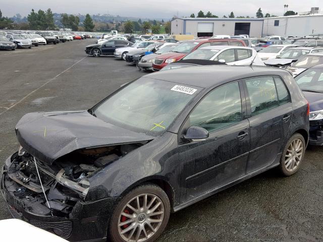 WVWHV71K57W074339 - 2007 VOLKSWAGEN NEW GTI BLACK photo 2