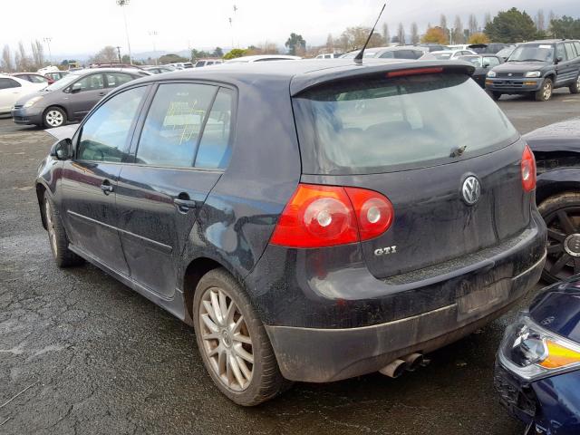 WVWHV71K57W074339 - 2007 VOLKSWAGEN NEW GTI BLACK photo 3