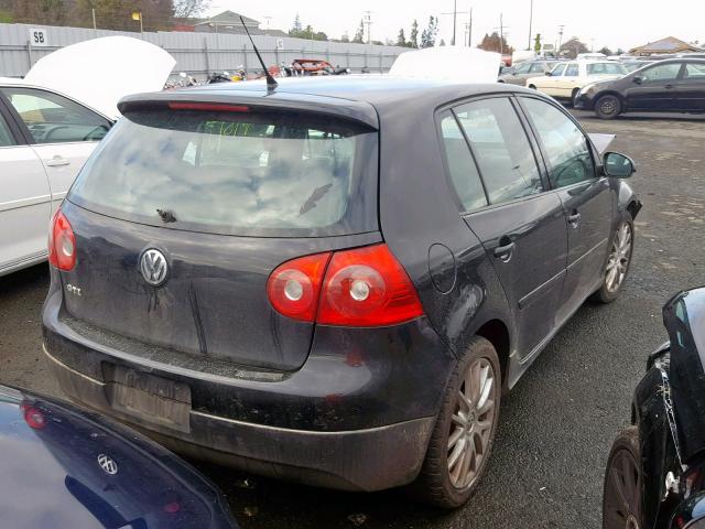 WVWHV71K57W074339 - 2007 VOLKSWAGEN NEW GTI BLACK photo 4