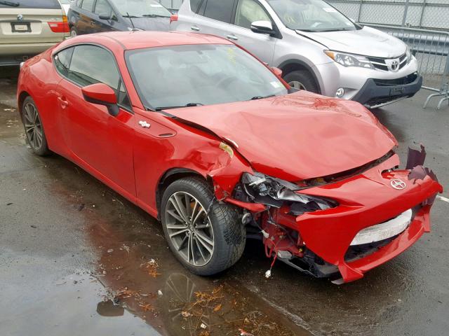 JF1ZNAA13D1730285 - 2013 TOYOTA SCION FR-S RED photo 1