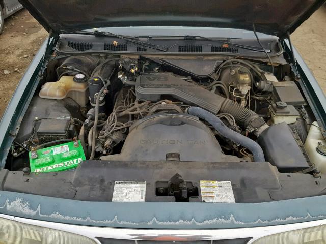 2FALP74WXSX166441 - 1995 FORD CROWN VICT BLUE photo 7