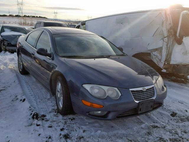 2C3AE66G83H512722 - 2003 CHRYSLER 300M BLUE photo 1