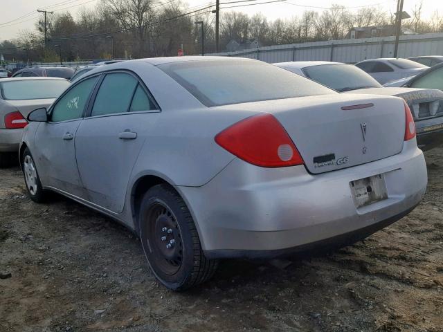 1G2ZF57B484153385 - 2008 PONTIAC G6 VALUE L SILVER photo 3