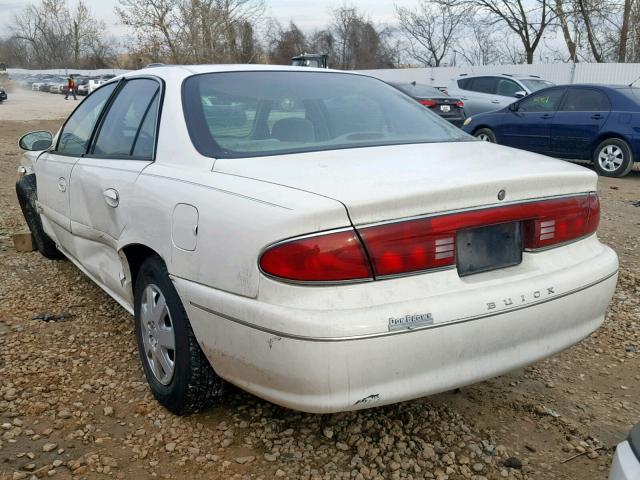 2G4WS52J011253554 - 2001 BUICK CENTURY CU WHITE photo 3