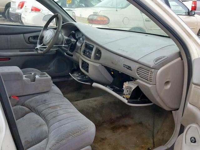 2G4WS52J011253554 - 2001 BUICK CENTURY CU WHITE photo 5