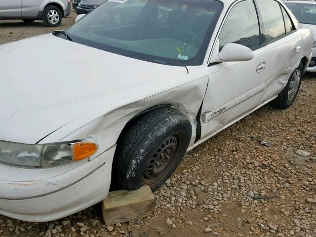 2G4WS52J011253554 - 2001 BUICK CENTURY CU WHITE photo 9