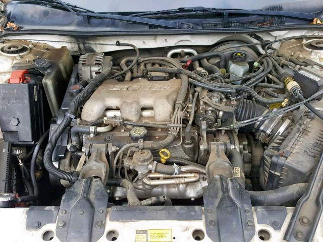 2G4WY55J4Y1263184 - 2000 BUICK CENTURY LI WHITE photo 7