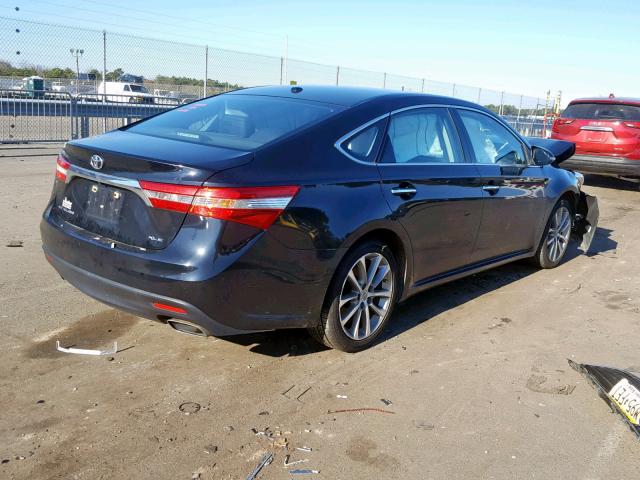 4T1BK1EB1FU139716 - 2015 TOYOTA AVALON XLE BLACK photo 4