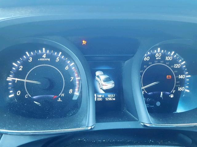 4T1BK1EB1FU139716 - 2015 TOYOTA AVALON XLE BLACK photo 8