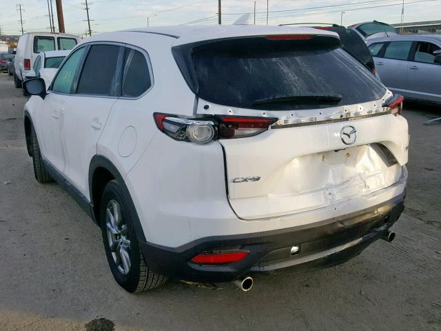 JM3TCABYXJ0206383 - 2018 MAZDA CX-9 SPORT WHITE photo 3