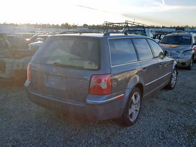 WVWYU63B65E137381 - 2005 VOLKSWAGEN PASSAT GLX 灰色 照片 4