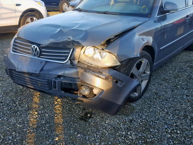 WVWYU63B65E137381 - 2005 VOLKSWAGEN PASSAT GLX 灰色 照片 9