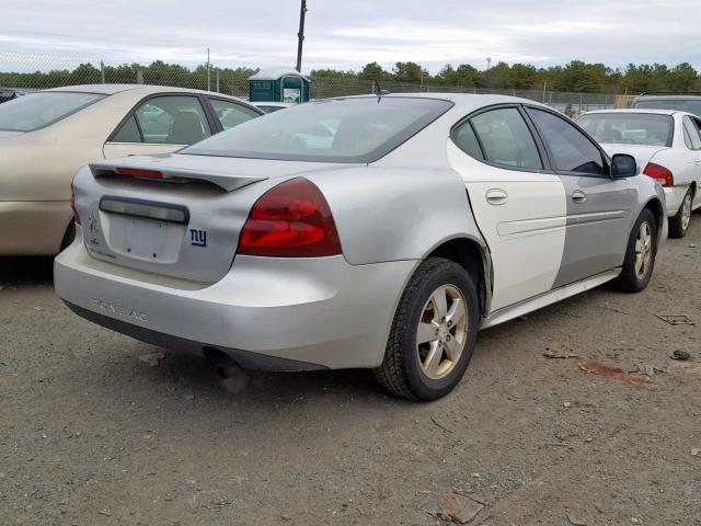 2G2WP552771186121 - 2007 PONTIAC GRAND PRIX SILVER photo 4