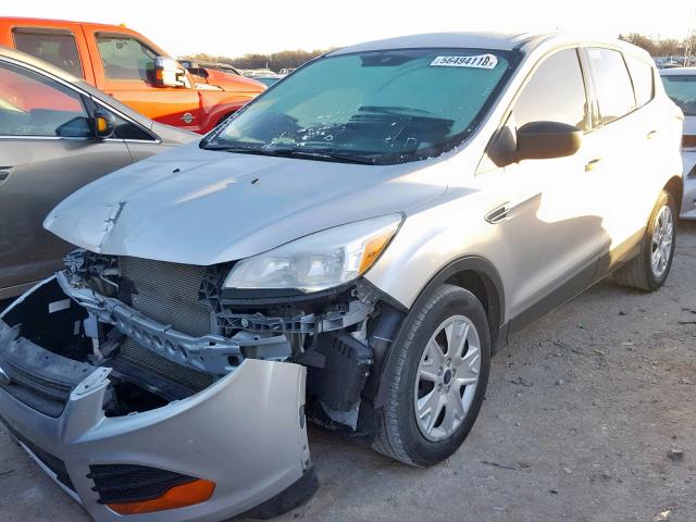 1FMCU0F72GUC26173 - 2016 FORD ESCAPE S SILVER photo 2