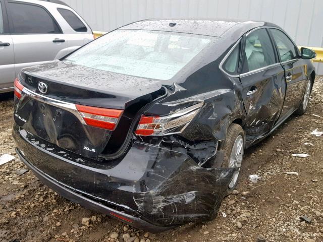 4T1BK1EB3FU147736 - 2015 TOYOTA AVALON XLE BLACK photo 4