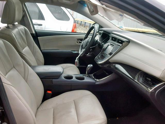 4T1BK1EB3FU147736 - 2015 TOYOTA AVALON XLE BLACK photo 6