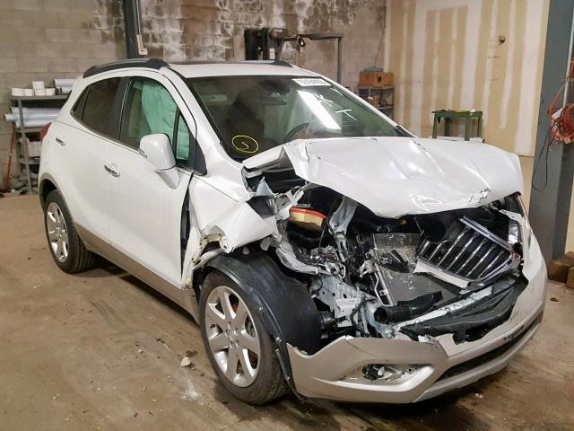 KL4CJCSB1FB188187 - 2015 BUICK ENCORE WHITE photo 1