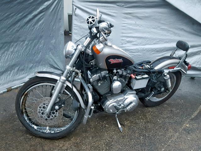 1HD1CGP16VY201122 - 1997 HARLEY-DAVIDSON XL1200 C GRAY photo 2