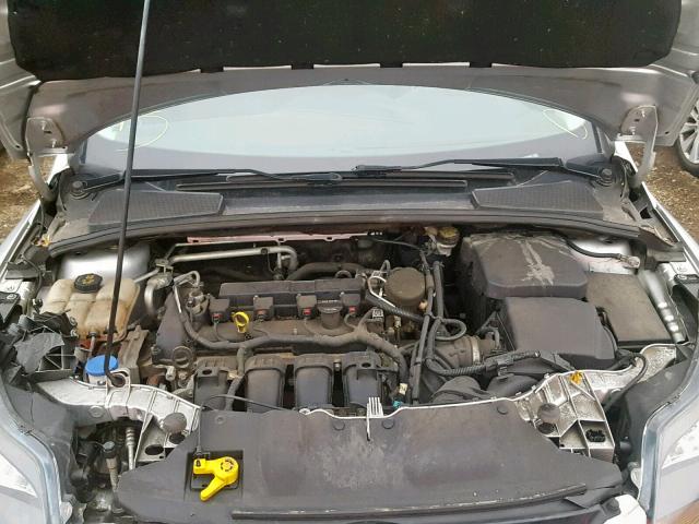 1FADP3J26EL127880 - 2014 FORD FOCUS TITA SILVER photo 7