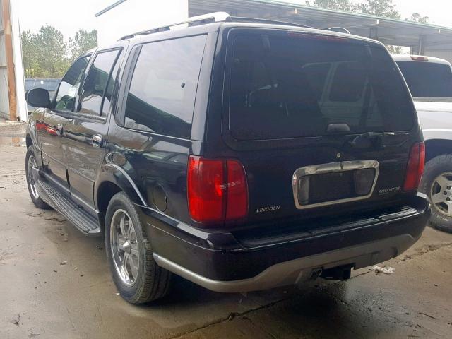 5LMFU28A3YLJ20806 - 2000 LINCOLN NAVIGATOR BLACK photo 3