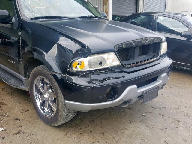 5LMFU28A3YLJ20806 - 2000 LINCOLN NAVIGATOR BLACK photo 9