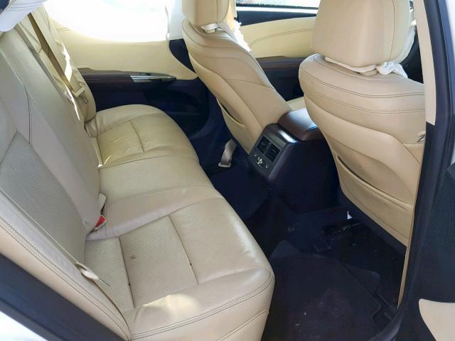 4T1BK1EB4HU245581 - 2017 TOYOTA AVALON XLE WHITE photo 6