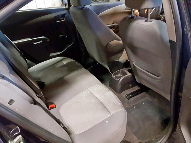 1G1JB5SH8F4182023 - 2015 CHEVROLET SONIC LS 灰色 照片 6