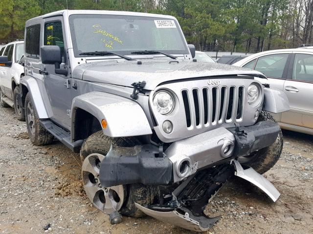 1C4AJWBGXJL936870 - 2018 JEEP WRANGLER S SILVER photo 1