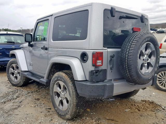 1C4AJWBGXJL936870 - 2018 JEEP WRANGLER S SILVER photo 3