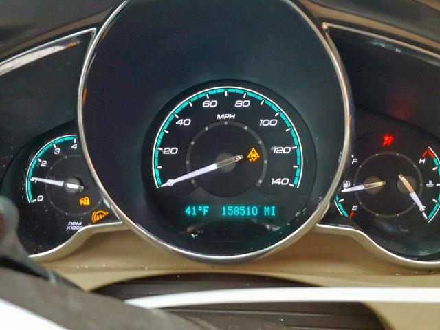 1G1ZC5EB1AF217540 - 2010 CHEVROLET MALIBU 1LT WHITE photo 8