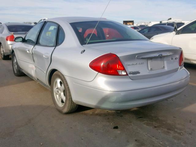 1FAFP55UX3G263371 - 2003 FORD TAURUS SES SILVER photo 3