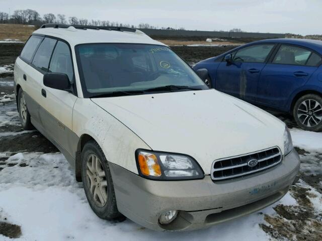 4S3BH675127655865 - 2002 SUBARU LEGACY OUT WHITE photo 1